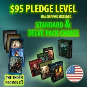 5 Delve Packs, x1 Standard Thorn Pack Choice, USA